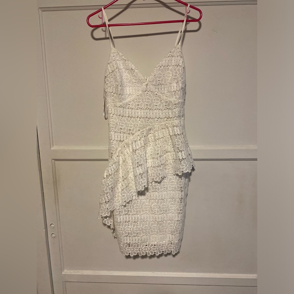 White Lulus dress size small